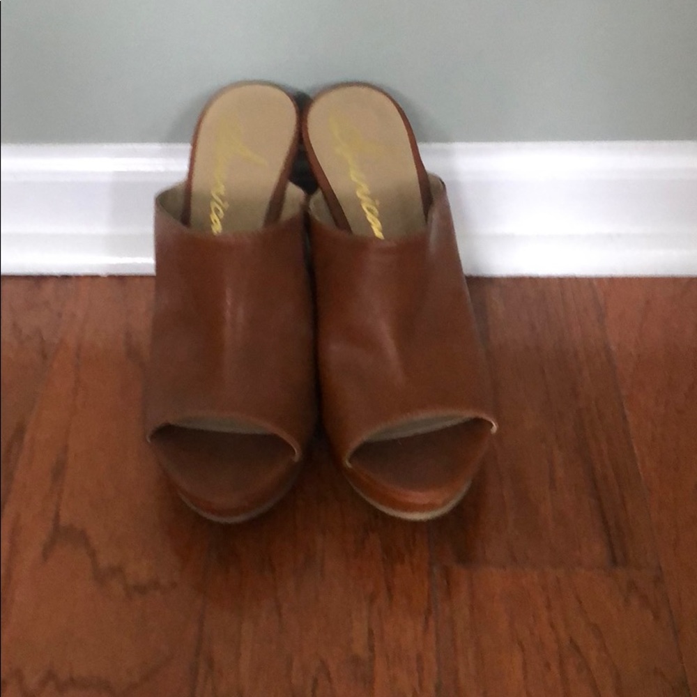 Platform Wedge Heel